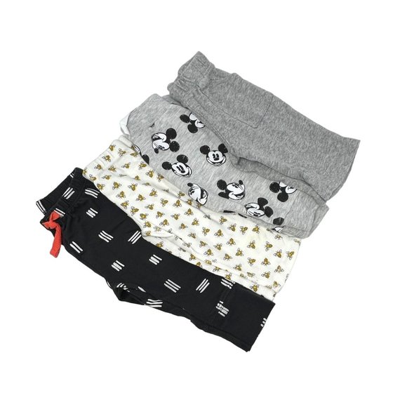 4 Pair Baby Boys Sweatpants and Leggings - 2 of‎ Each - Size 0-3 Month - Picture 1 of 11